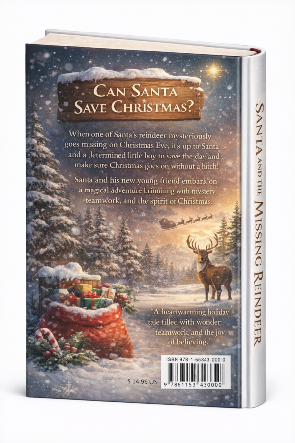 Santa and the Missing Reindeer – Kids Christmas Story | E-Book