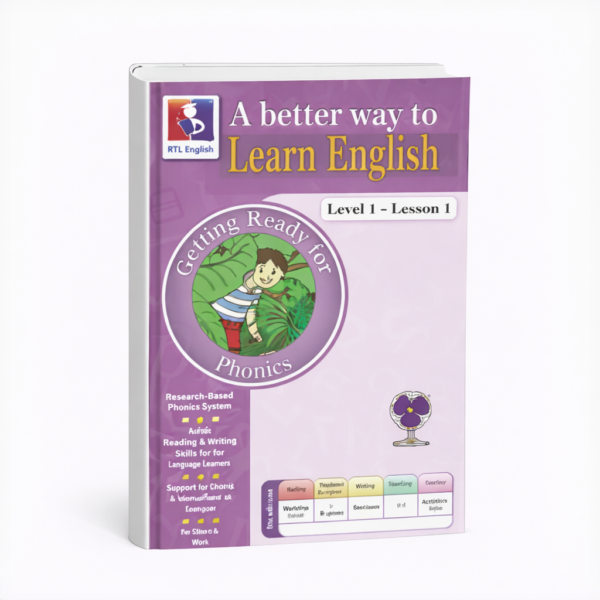 Home Learning Pack for ages 3-5 | RTL English Level 1 | E-books