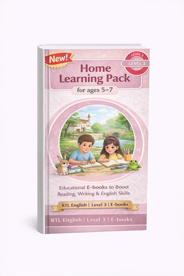 New! Home Learning Pack for ages 5-7 | RTL English Level 3 | E-books