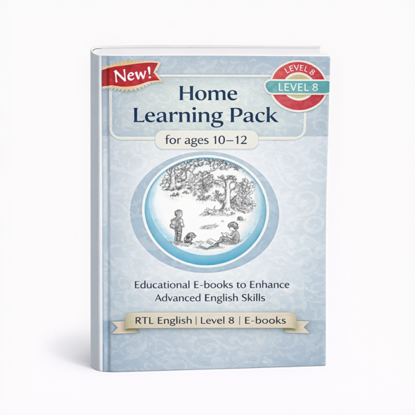 New! Home Learning Pack for ages 10-12 | RTL English Level 8 | E-books