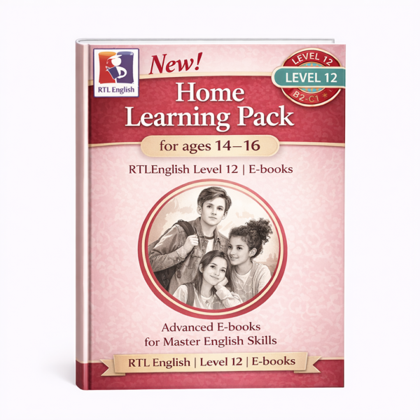 New! Home Learning Pack for ages 14-16 | RTLEnglish Level 12 | E-books