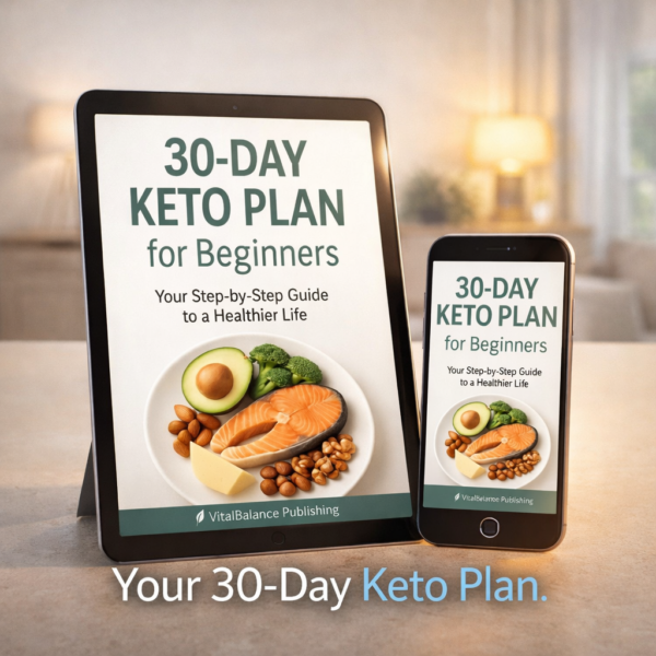 30-Day Keto Plan for Beginners – Burn Fat Fast & Eat Delicious Meals | E-book