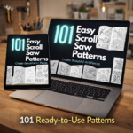 101 Easy Scroll Saw Patterns – Beginner Friendly Woodworking Designs (Instant Download PDF)