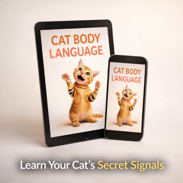 Cat Body Language Guide – Understand Your Cat’s Behavior & Signals (Instant Download)