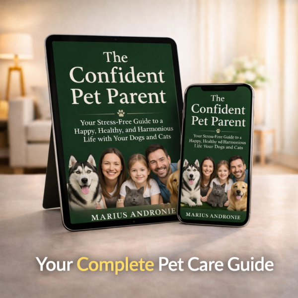 The Confident Pet Parent – Complete Guide to Happy, Healthy Dogs & Cats (Ebook)