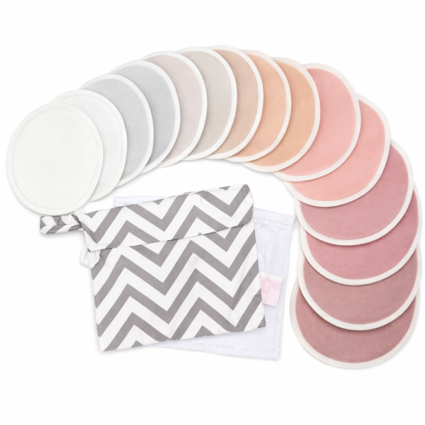 Reusable Nursing Pads – Washable Breast Pads for Breastfeeding Moms (Soft, Leak Proof & Eco-Friendly)