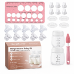 Replacement Parts Kit for Momcozy M5 Wearable Breast Pump – Bottles, Flanges, Valves & Accessories Set (BPA-Free Complete Kit)