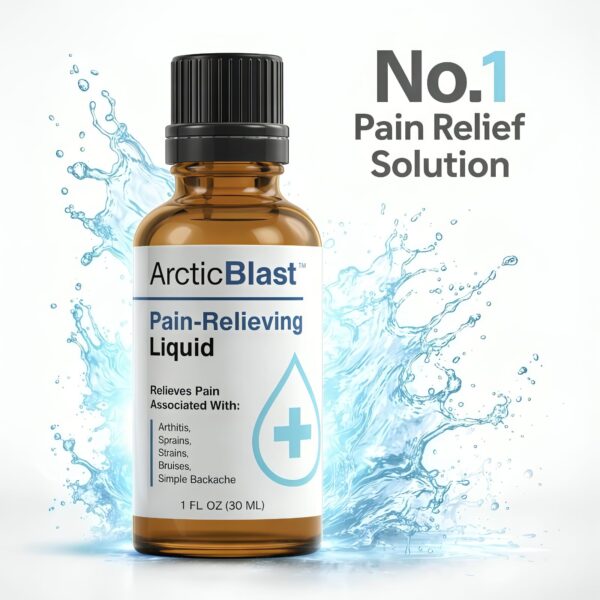 Arctic Blast Pain Relief Liquid – Fast Acting Joint & Muscle Pain Relief (30ml)
