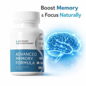 Advanced Memory Formula – Boost Brain Power, Focus & Mental Clarity (60 Tablets)