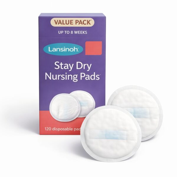 Stay Dry Nursing Pads – Ultra Absorbent Disposable Breast Pads for Breastfeeding Mothers (Leak Proof & Comfortable)